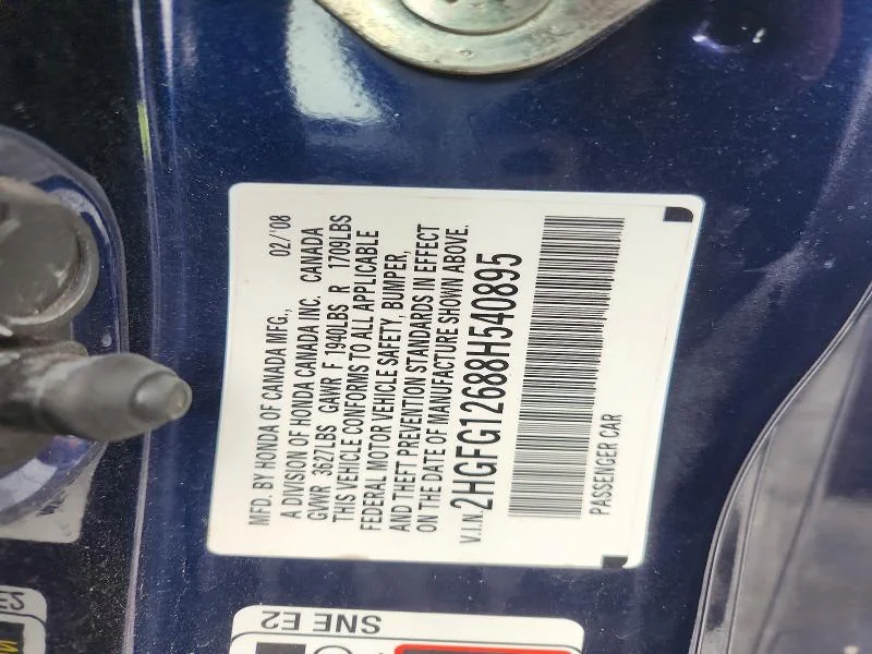 HONDA ACCORD 2011 photo 11