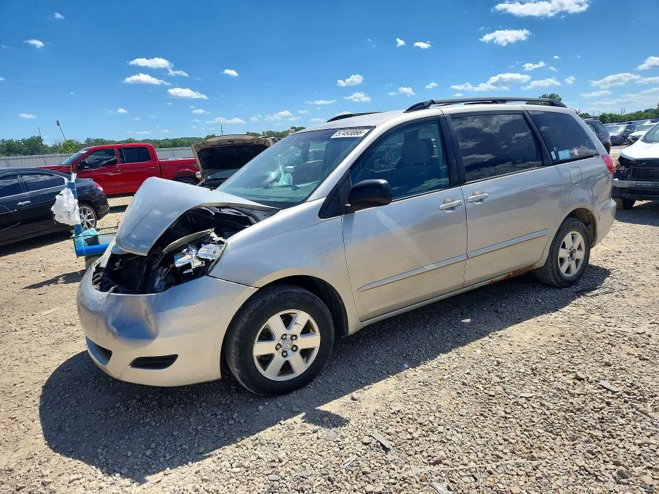 TOYOTA SIENNA 2006 — VIN 5TDZA23C06S459458, FRONT END, KS - KANSAS CITY