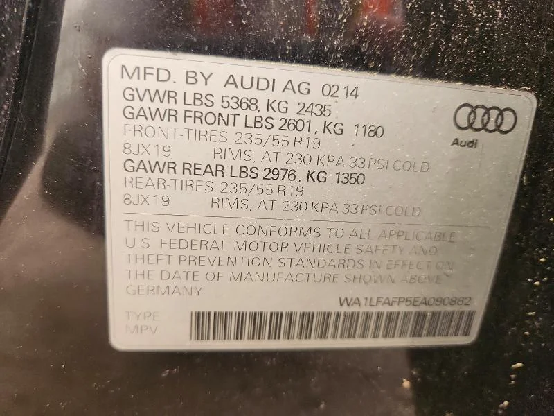 AUDI Q5 2014 photo 13