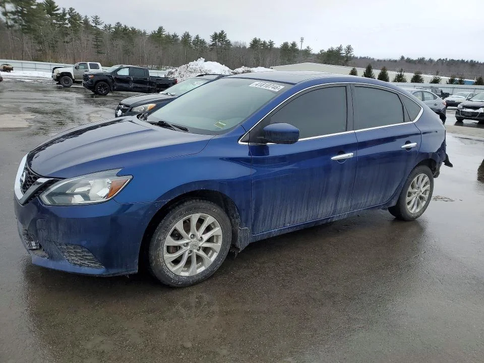NISSAN SENTRA 2018 — REAR END