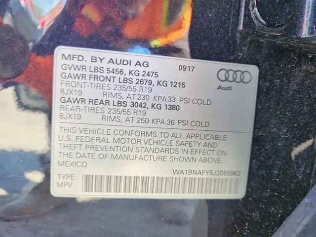 AUDI Q5 2018 photo 14