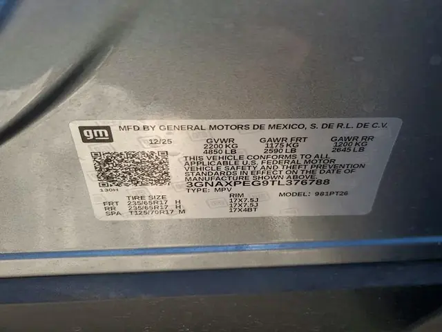 CHEVROLET EQUINOX 2026 photo 14
