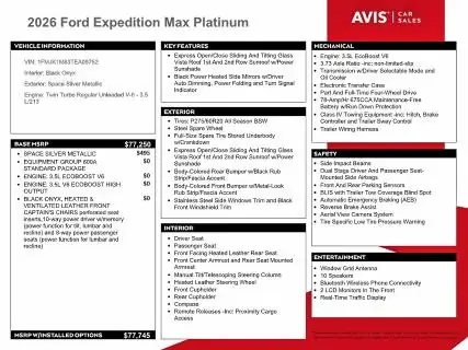 FORD EXPEDITION 2026 photo 13