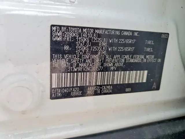 TOYOTA RAV4 2022 photo 12