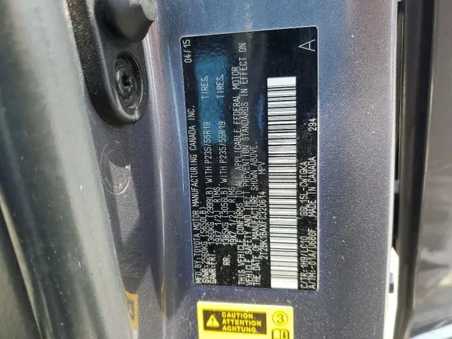LEXUS RX 350 2015 photo 13
