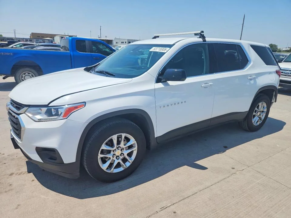CHEVROLET TRAVERSE 2019 — VIN 1GNERFKW2KJ270206, REAR END, TX - DALLAS