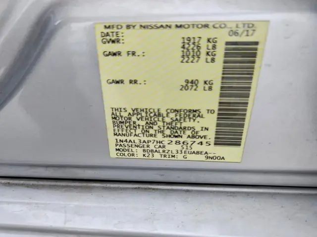 NISSAN ALTIMA 2017 photo 12