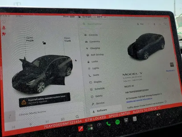 TESLA MODEL Y 2022 photo 9