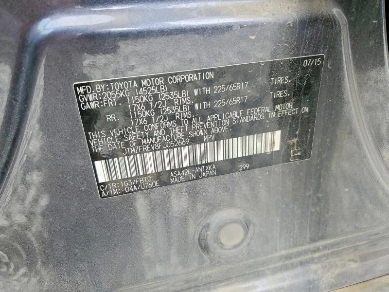 TOYOTA RAV4 2015 photo 13