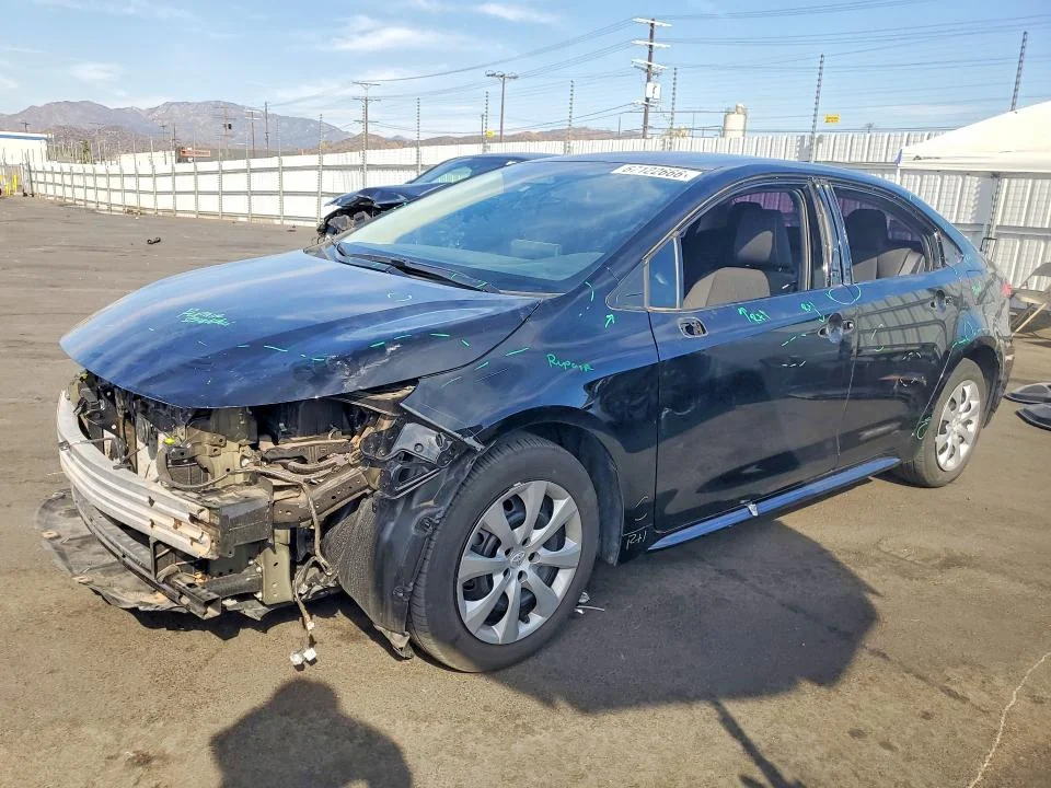 TOYOTA COROLLA 2025 — VIN 5YFB4MDE8SP280513, FRONT END, CA - SUN VALLEY