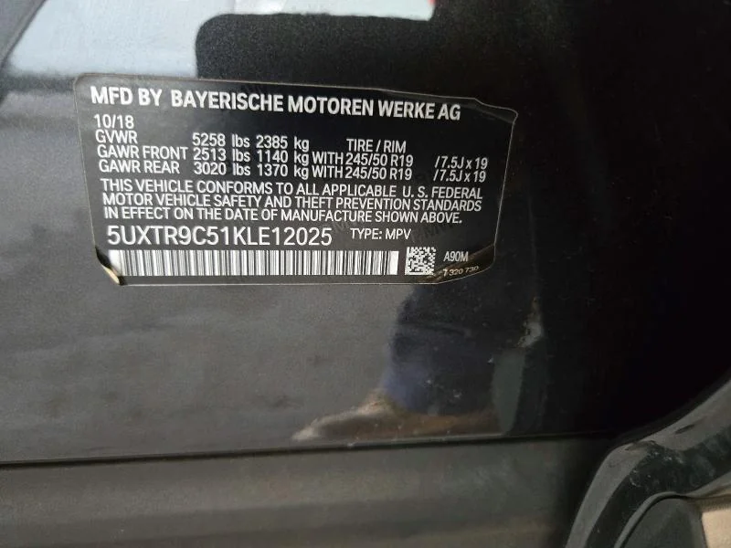 BMW X3 2019 photo 13