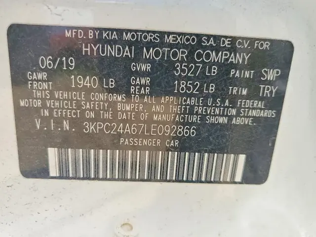 HYUNDAI ACCENT 2020 photo 12